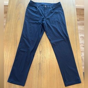 Lululemon Men’s Commission Pants Navy 33x31 Classic Fit